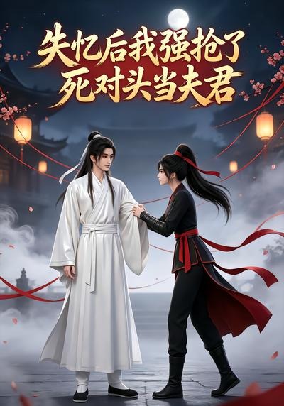 失忆后我强抢了死对头当夫君封面