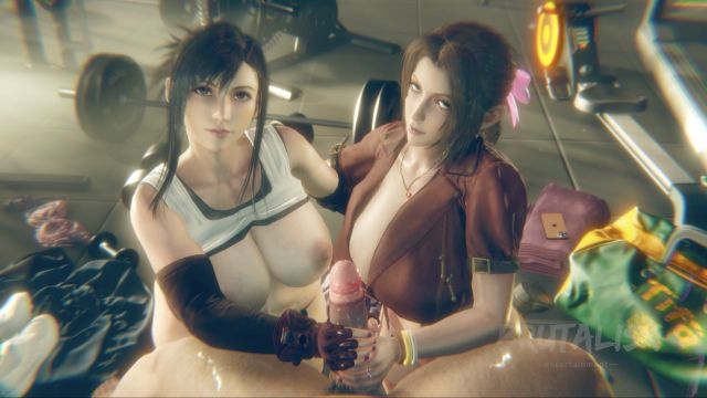 [Brutalisk Entertainment] “重返健身房”第一部分（蒂法+爱丽丝/伊芙版本）封面