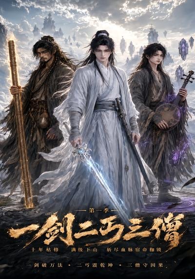 一剑二丐三僧封面