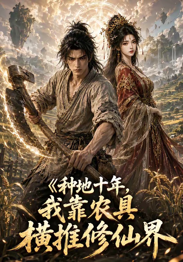 种地十年，我靠农具横推修仙界封面