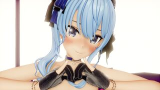[MMD Hololive] 星街彗星的半身裸体舞蹈- Loveccino omake封面