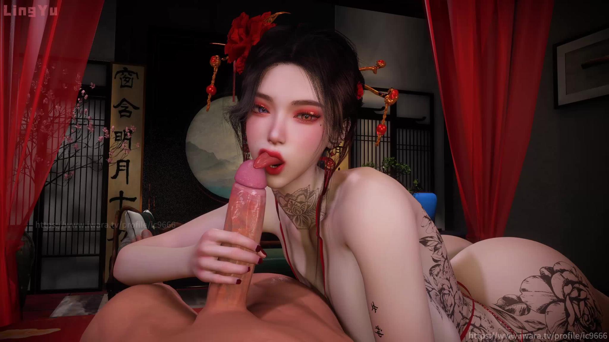 古风红妆（巨乳骚鸡🐔洞房）口交封面